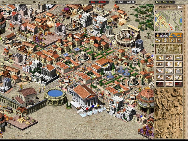 how to change screen resolution in caesar 3 game